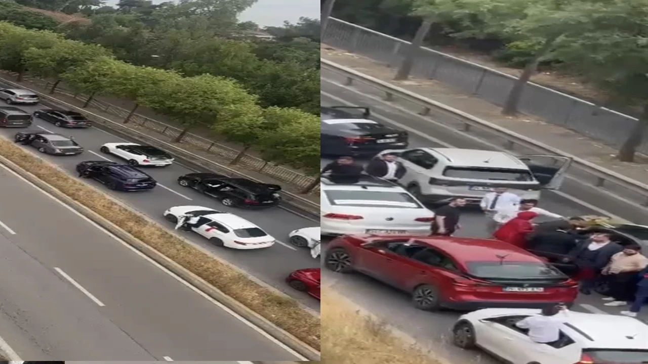 Sanal devriye affetmedi: Pendik'te yolu kapatan konvoya ceza yağdı