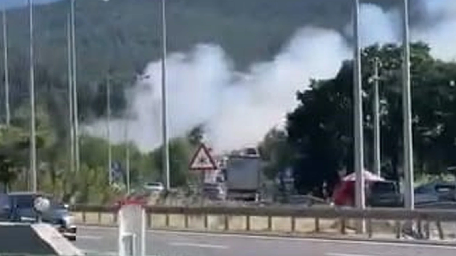 Bursa'da korkutan yangın