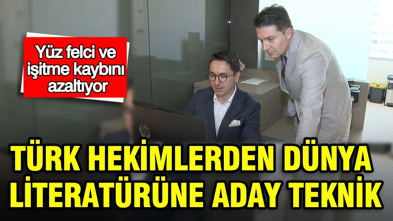Türk hekimlerden dünya literatürüne aday teknik