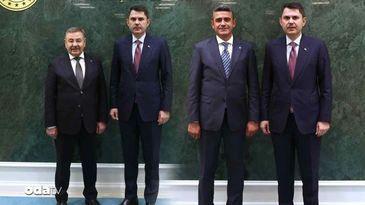 Bakan Kurum CHP'li başkanlarla görüştü