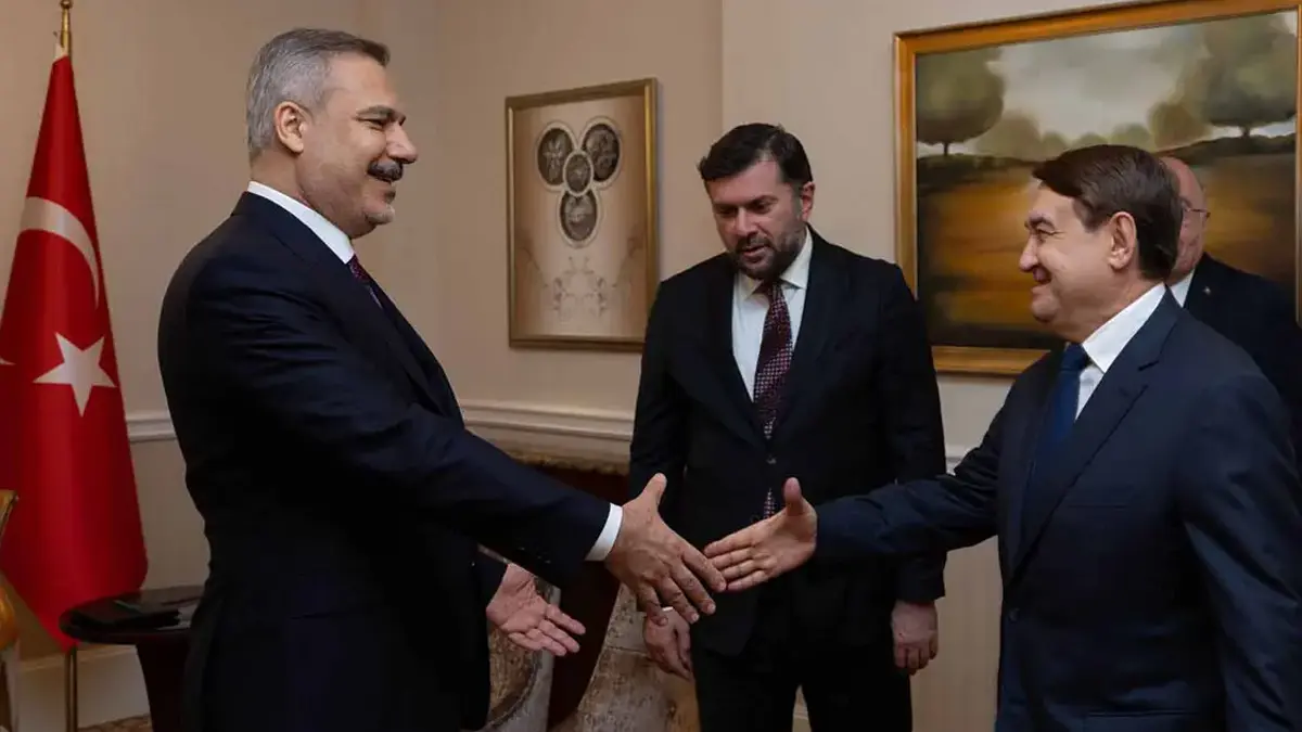 Dışişleri Bakanı Hakan Fidan, Putin'in danışmanlarını kabul etti