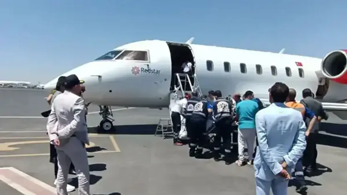 Mısır'da trafik kazası geçiren 3 Türk vatandaşı Türkiye'ye getirildi