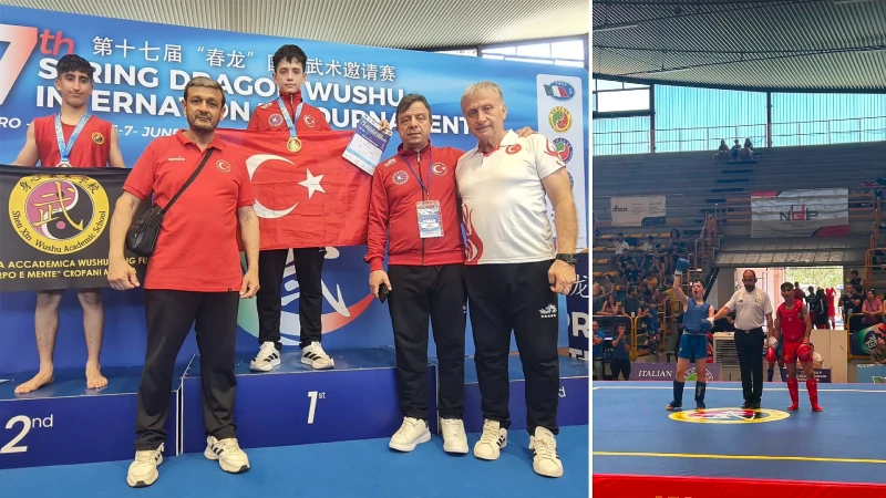 İtalya’dan altın madalya ile döndü: Serkan Doruk şampiyon oldu