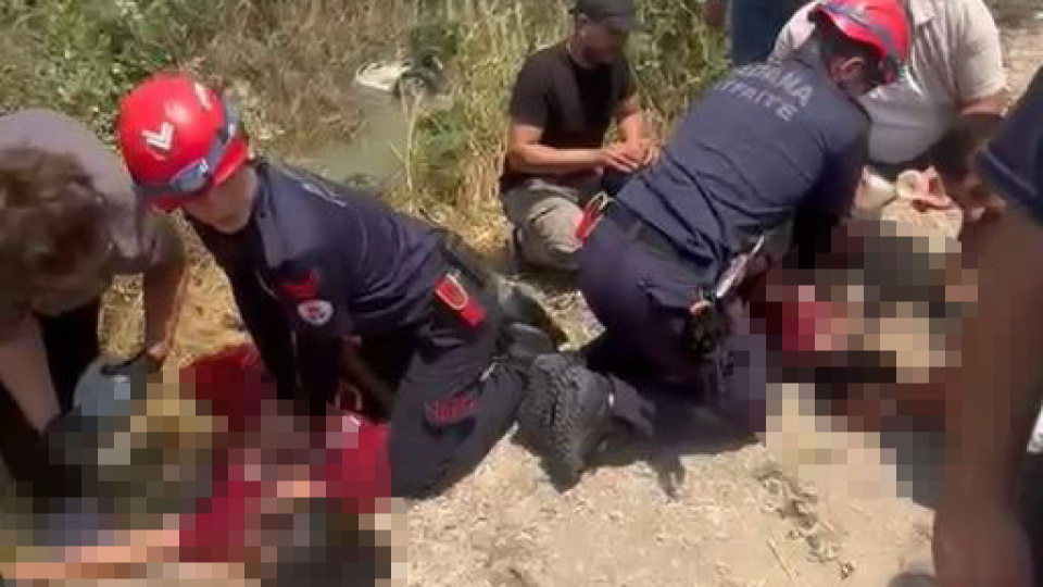 Otomobille sulama kanalına uçtular! 2 kadının da kalbi durdu!