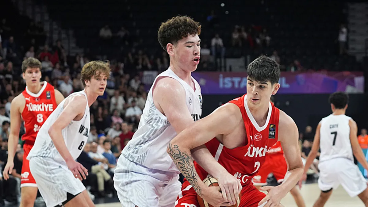 U17 Milli Basketbol Takımı, Yeni Zelanda'yı mağlup etti!