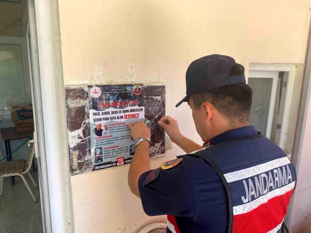 Bilecik'te 400 vatandaşa orman yangını ve dolandırıcılık uyarısı
