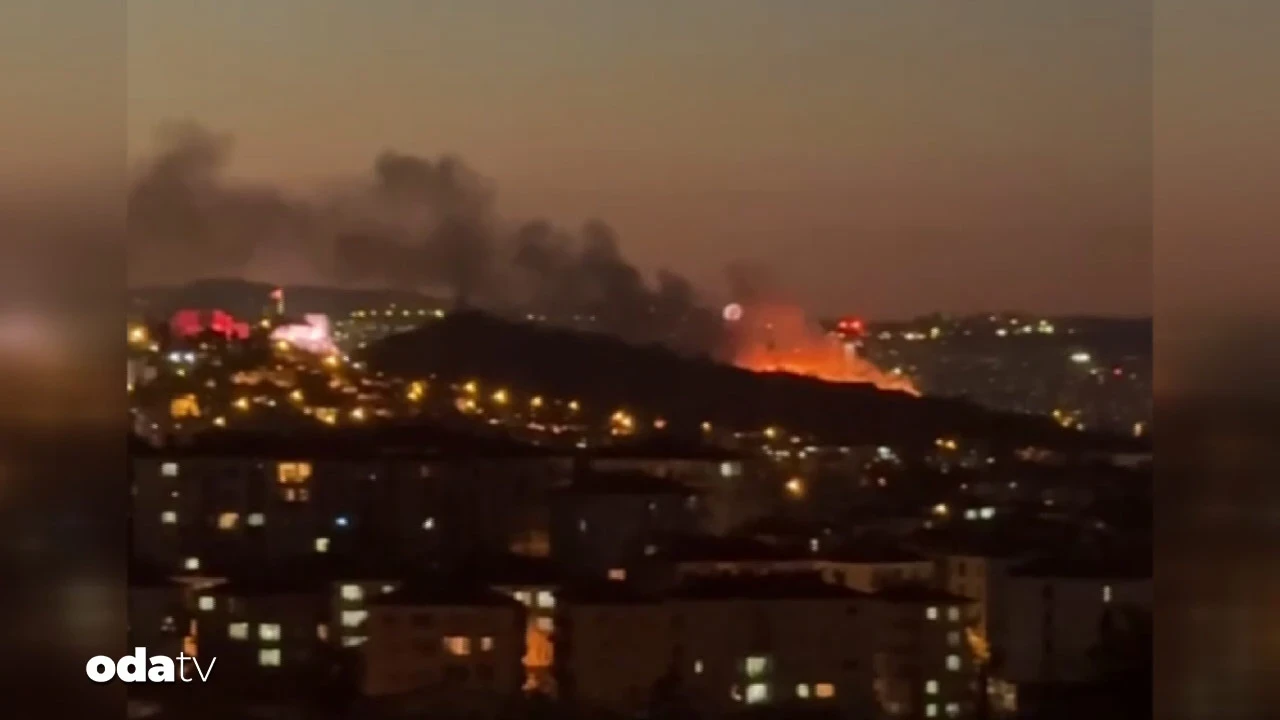 Ankara'yı tedirgin eden alevler