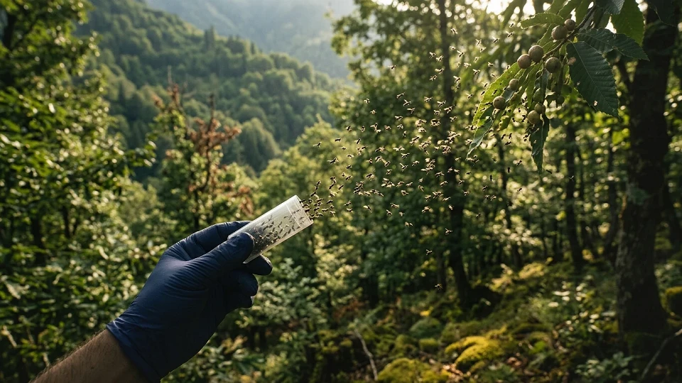 Artvin kestane ormanları: Zararlılarla mücadele için 5 bin Samuray arısı doğaya salındı | Çevre Haberleri
