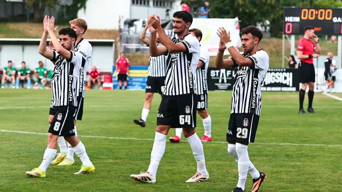 Beşiktaş, hazırlık maçında 2 golle kayıp