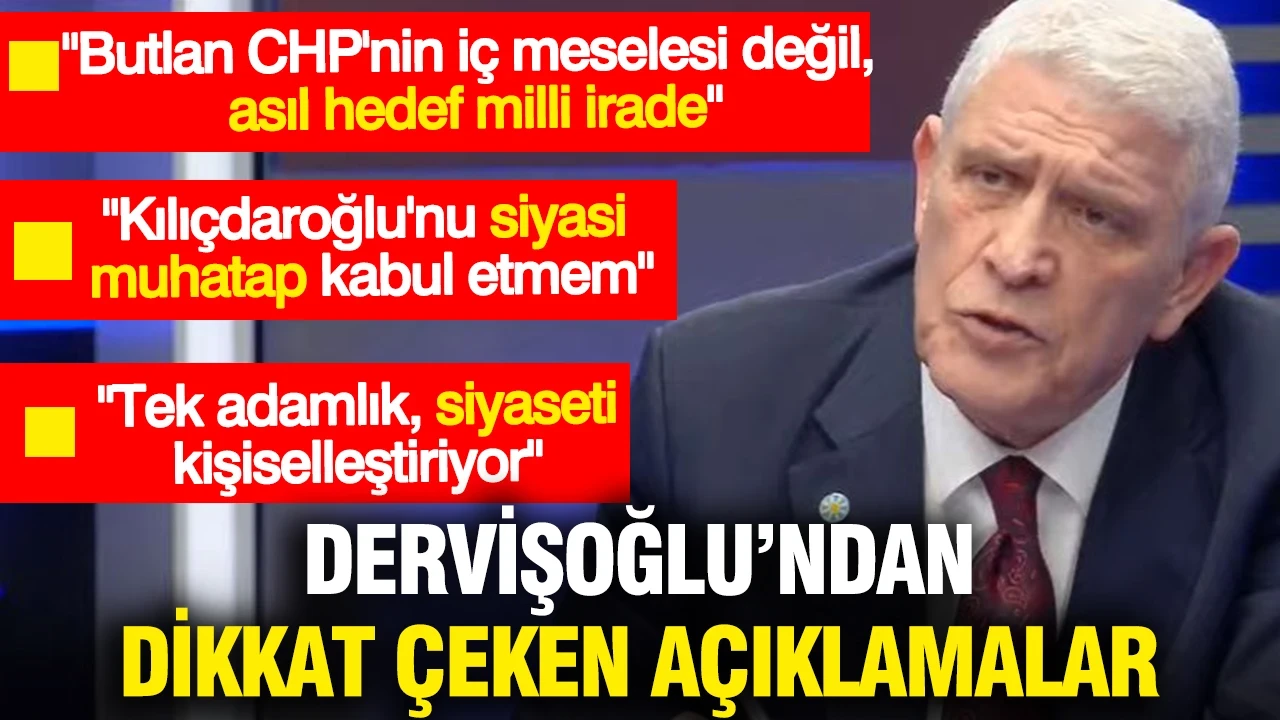Müsavat Dervişoğlu'ndan dikkat çeken çıkış: Kılıçdaroğlu'nu siyasi muhatap kabul etmem