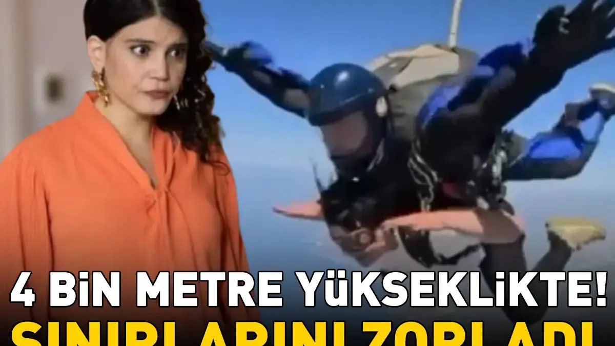 Kızılcık Şerbeti'nin Nilay'ı Feyza Civelek 4000 metre yükseklikte! SINIRLARINI ZORLADI
