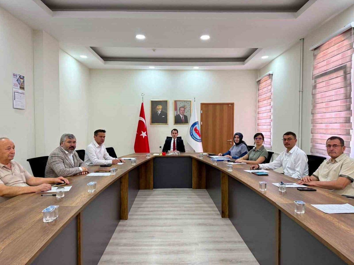 Hisarcık’ta Sosyal Yardımlaşma Vakfı toplantısı yapıldı