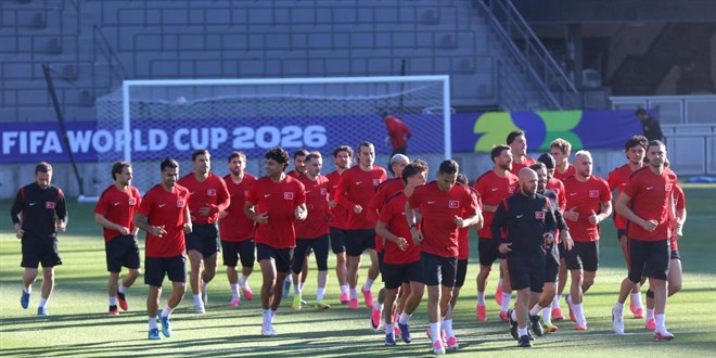 A Milli Futbol Takımımız San Jose'deki ilk antrenmanını yaptı