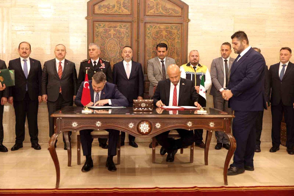 Türkiye ve Suriye arasında afet ve acil durum alanında mutabakat zaptı imzalandı