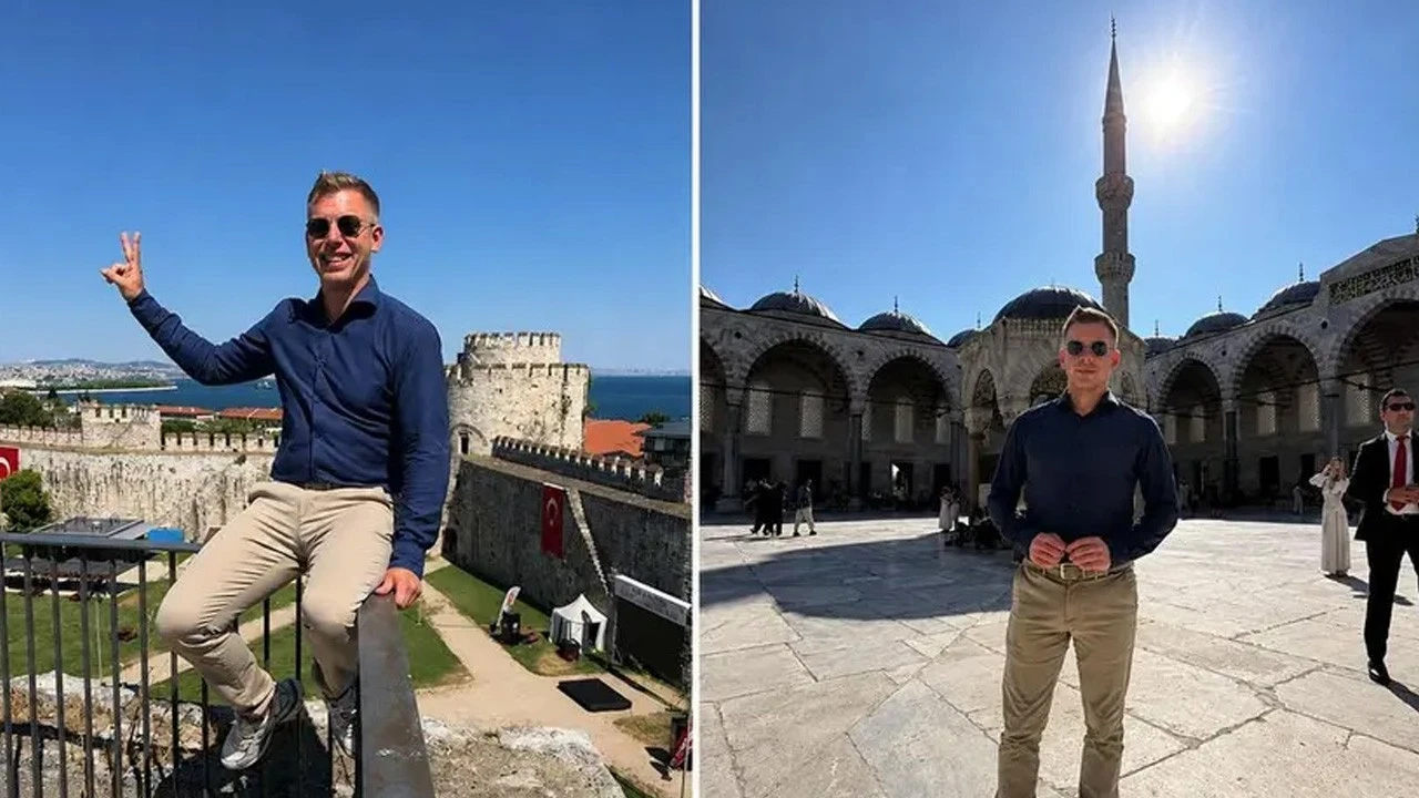 NATO Zirvesi için Türkiye'ye geldi! Turist gibi İstanbul'u gezdi! Kimse tanımadı