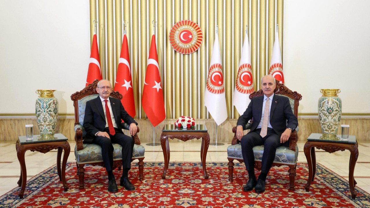 Numan Kurtulmuş ile Kemal Kılıçdaroğlu bir araya geldi