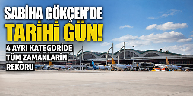 Sabiha Gökçen'de Tarihi Gün! 4 Ayrı Kategoride Tüm Zamanların Rekoru