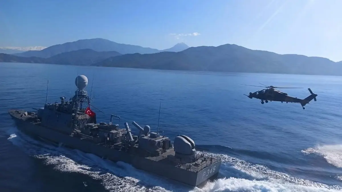 Yunanın gözü Ege'de olacak! TSK'nın "Deniz Aslanı" sahaya indi