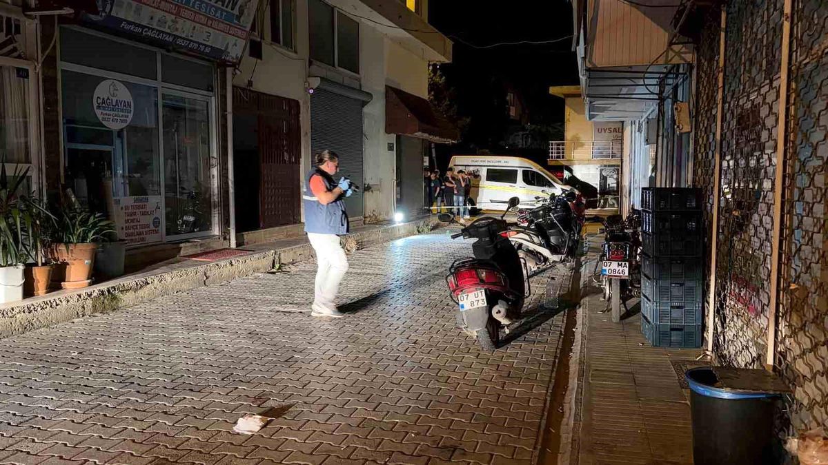 Gazipaşa'da silahlı kavga: 1 yaralı