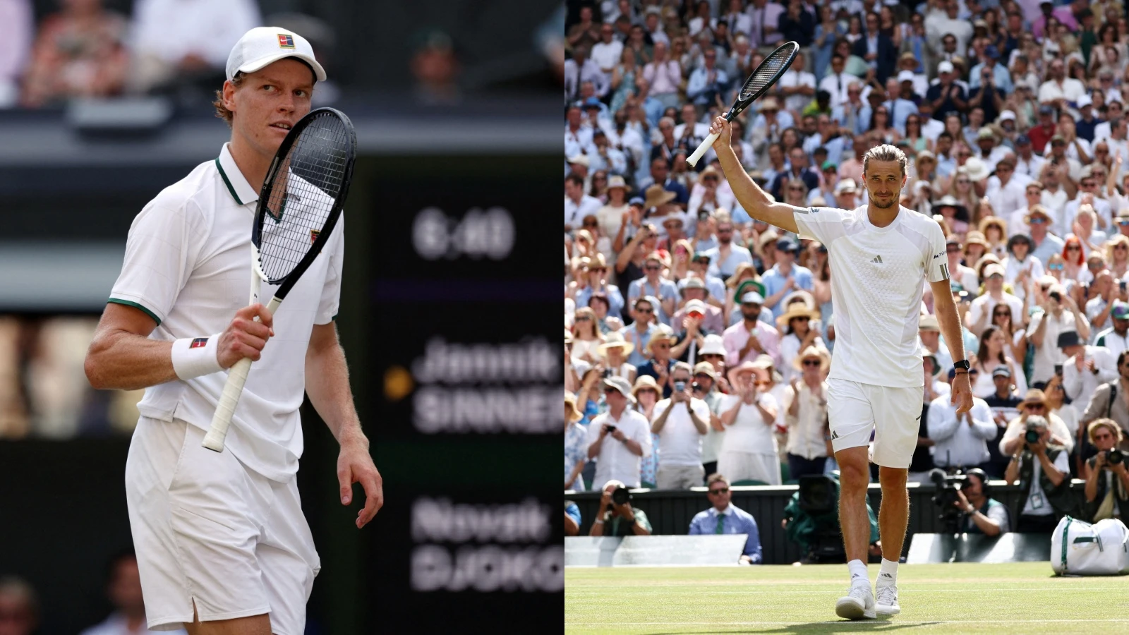 Wimbledon'da tek erkeklerde finalin adı belli oldu: Jannik Sinner - Alexander Zverev