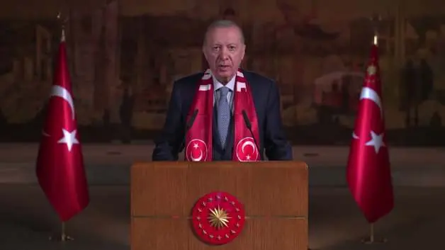 Erdoğan'dan Milli Takıma destek mesajı