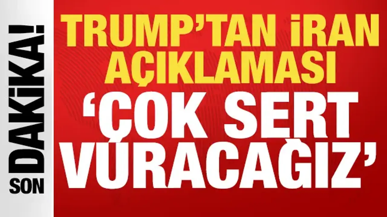 ABD Başkanı Donald Trump'tan son dakika İran açıklaması!