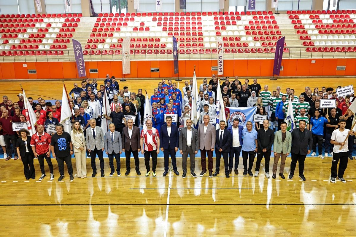 UNİPER Üniversite Personeli Spor Oyunları, Burdur'da başladı