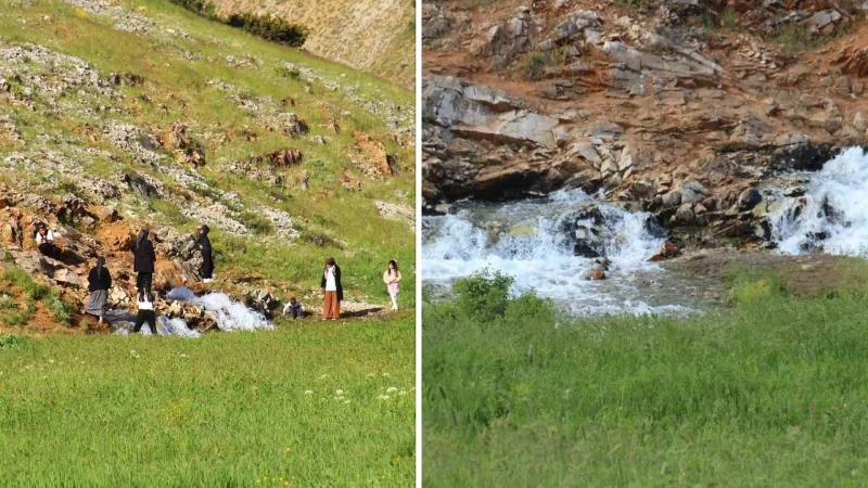 Kahramanmaraş'taki kaynayan suyu görmek isteyenler bölgeye akın ediyor