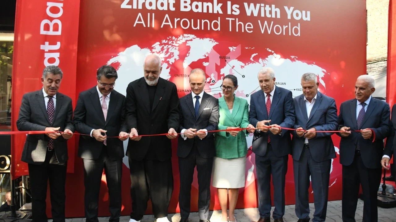Balkanlar’daki Ziraat Bankası ağı Arnavutluk’la genişledi! Alpaslan Çakar: Ortak geleceğimize güveniyoruz
