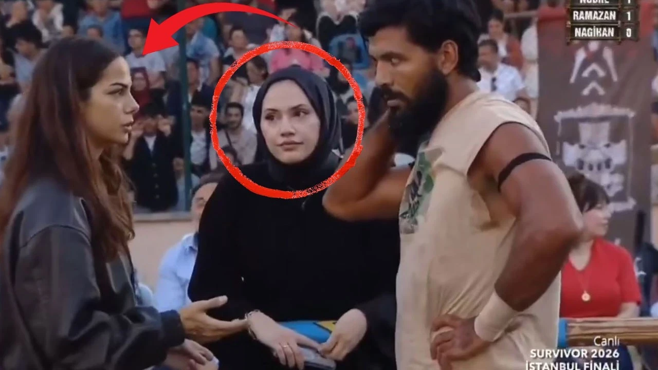 Survivor'da finale damga vuran anlar! Ramazan'ın eşi kıskançlık krizine girdi: Beyza'ya bakışı olay oldu