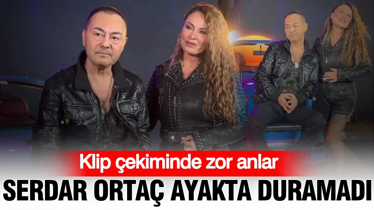30 gün hastanede kaldı... Serdar Ortaç ayakta duramadı: Klip çekiminde zor anlar