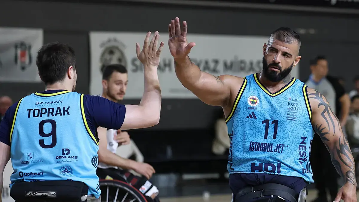 Tekerlekli Sandalye Basketbol Süper Ligi'nde şampiyon Fenerbahçe