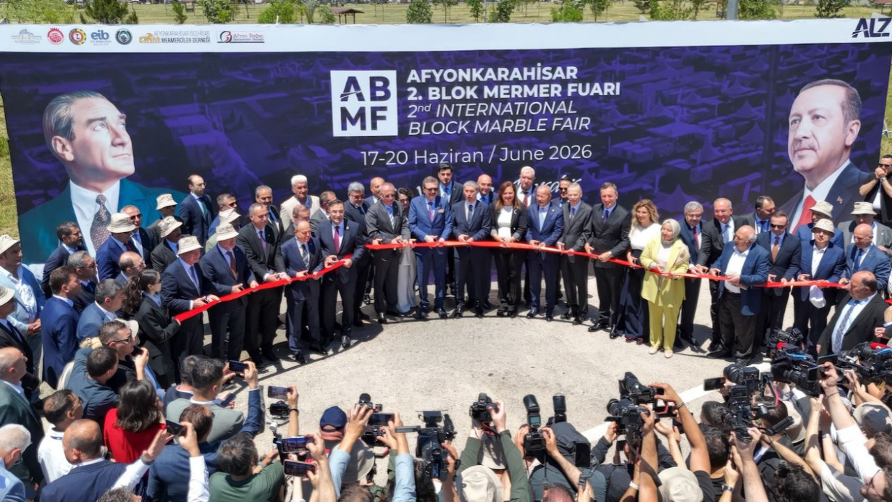 Afyon Mermer Fuarı yüzde 35 büyümeyle 38 ülkeyi ağırlıyor
