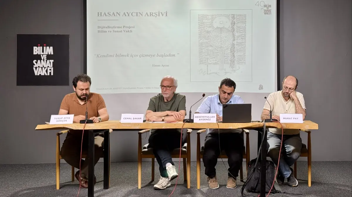 Hasan Aycın'ın çizgi arşivi artık Bilim Sanat Vakfı'nın dijital ortamında