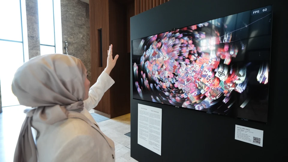 Anadolu kilim motifleri dijital sanata dönüşüyor