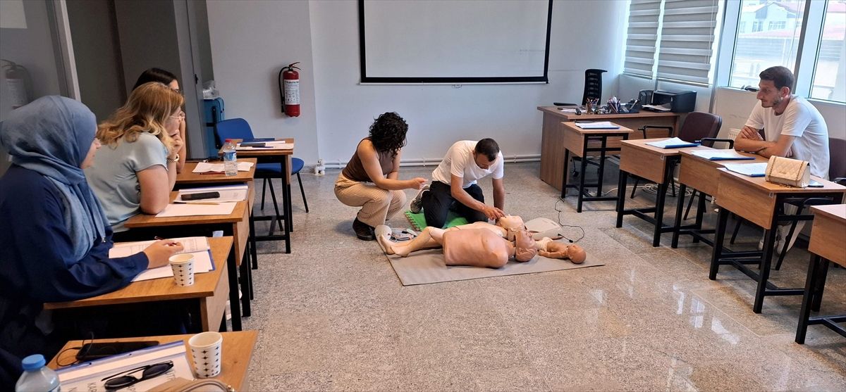 Sinop'ta "İlk Yardım Eğitimi Programı" çalışmaları devam ediyor