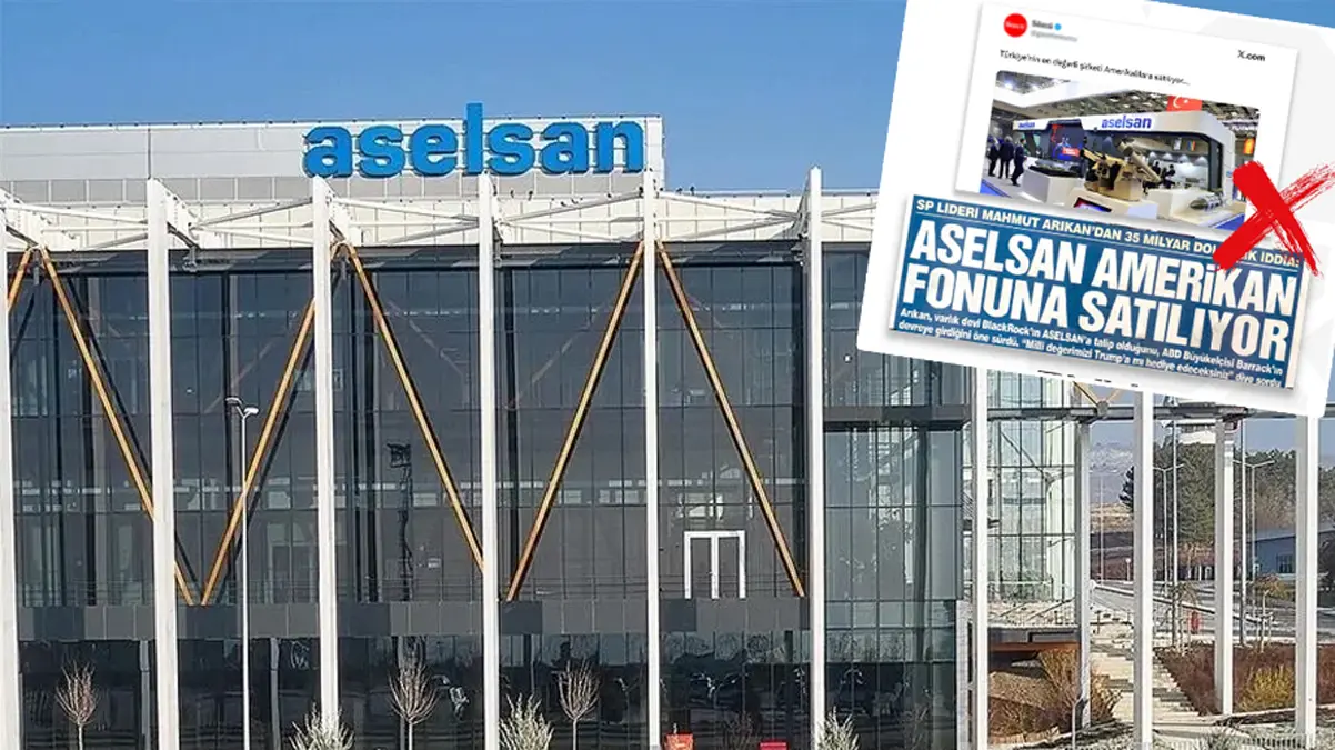'ASELSAN, ABD'ye satılacak' dezenformasyonu! DMM'den iddiaya cevap