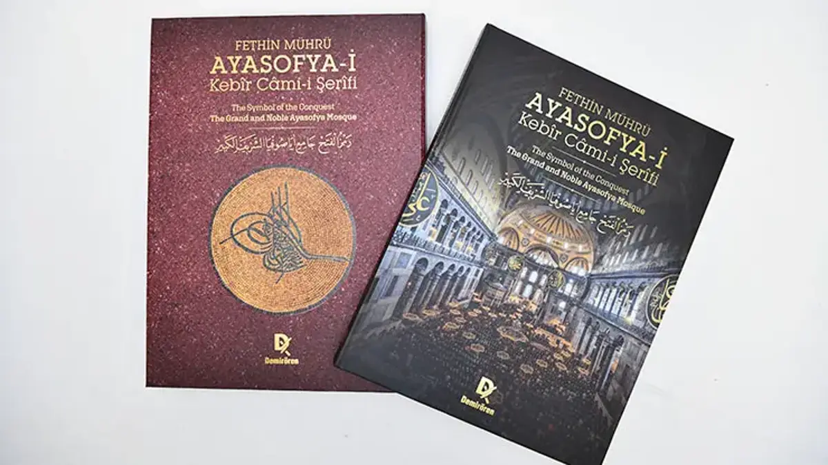 Ayasofya’ya yakışır özel bir eser: Kutlu fethin zafer nişanesi