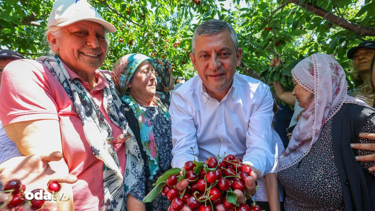 Özel'in yeni durağı Niğde... Kiraz üreticisi: 'Kraliçeden üstünsün'