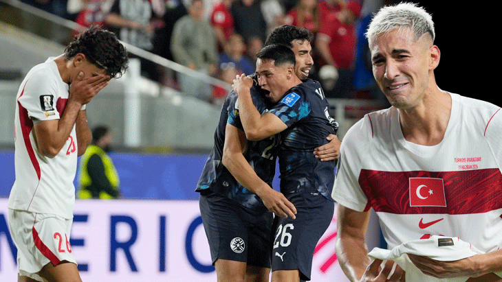 Paraguay maçı sonrası Milli yıldızlar yıkıldı! Gözyaşlarına boğuldu