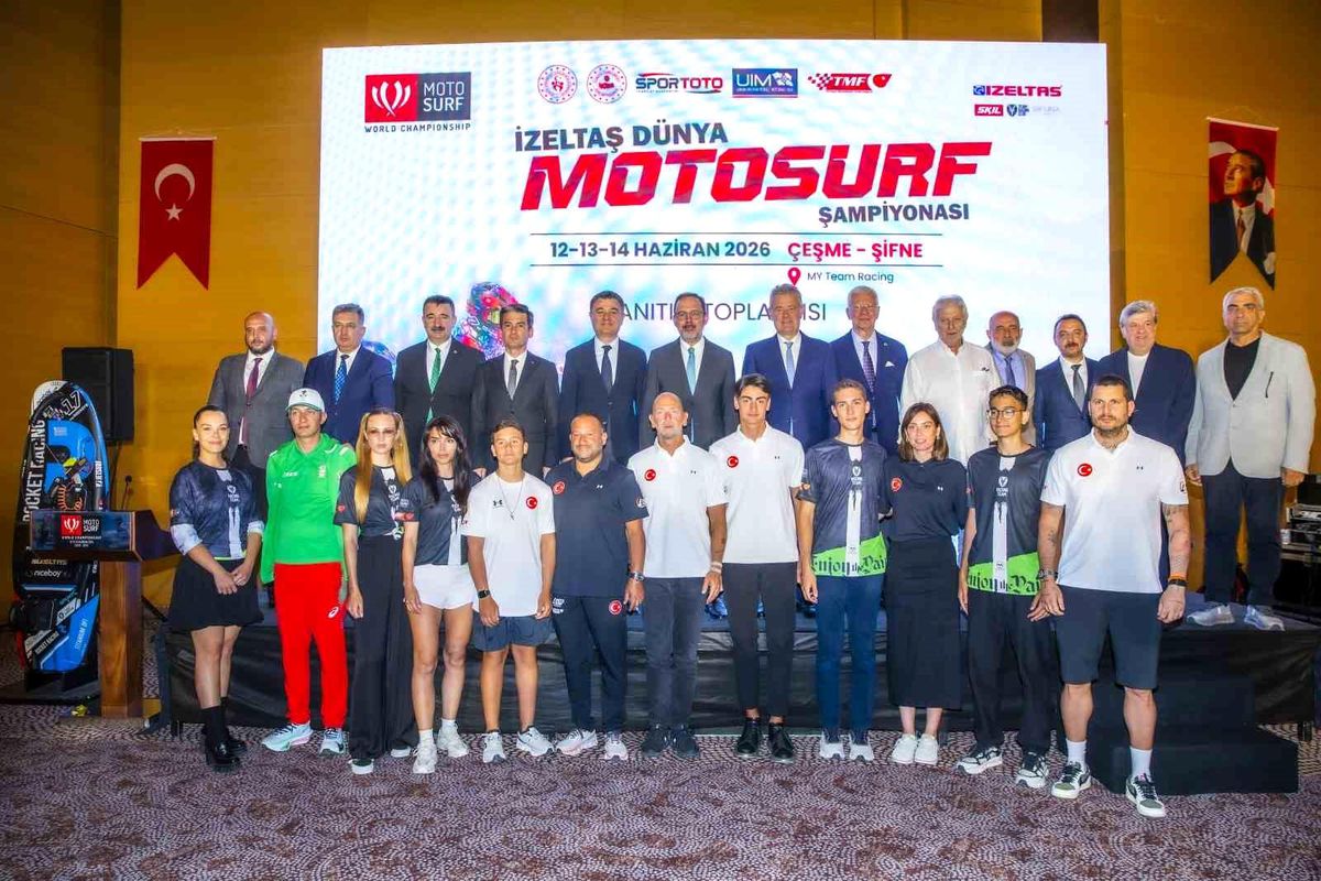 Dünya Motosurf Şampiyonası ikinci kez Türkiye'de