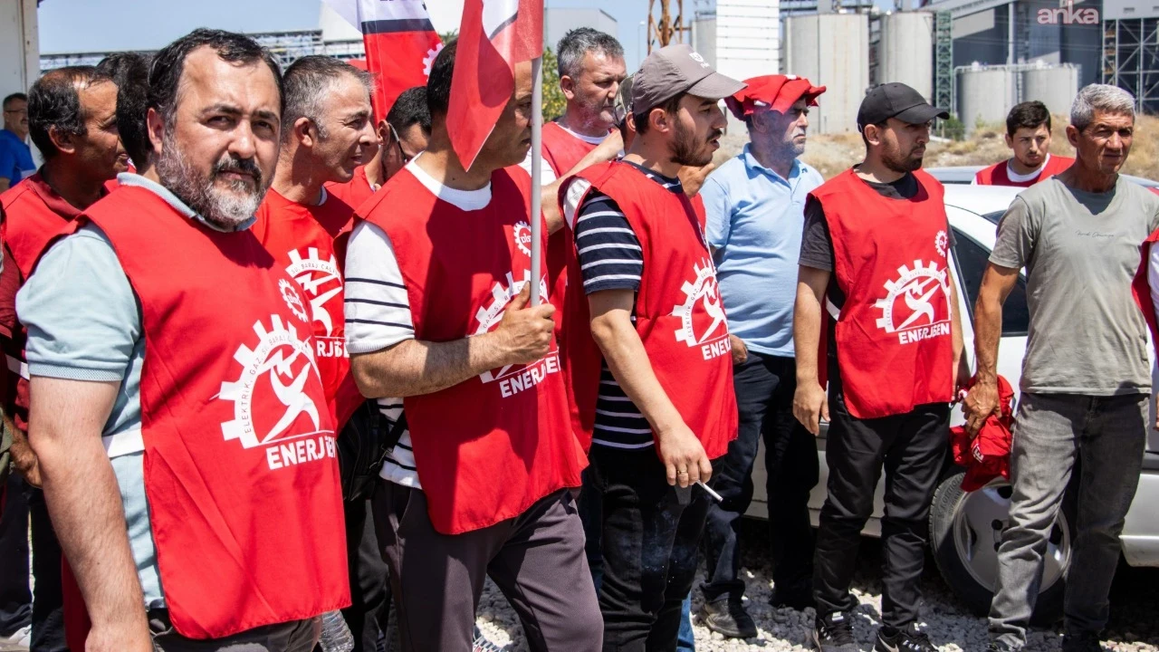Doruk Madencilik'e bağlı termik santral işçileri maaşları için eylem başlatıyor