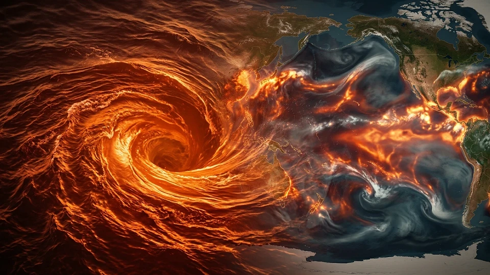 Küresel iklim alarmı: NASA "Süper El Niño" döneminin başladığını haritalarla ilan etti!