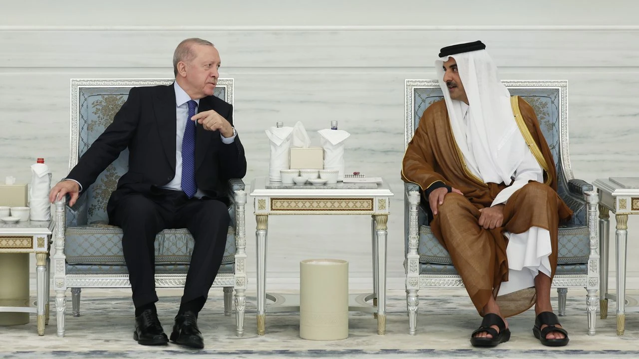 Cumhurbaşkanı Erdoğan, Katar'da!