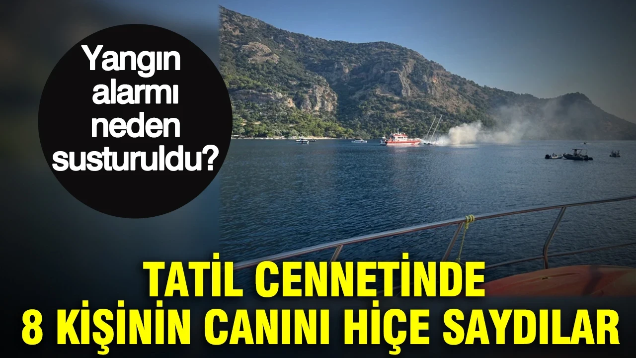 Tatil cennetinde 8 kişinin canını hiçe saydılar: Yangın alarmı "tatbikat" diye susturuldu