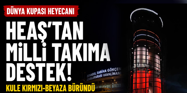 HEAŞ'tan Türk Milli Takımı'na destek