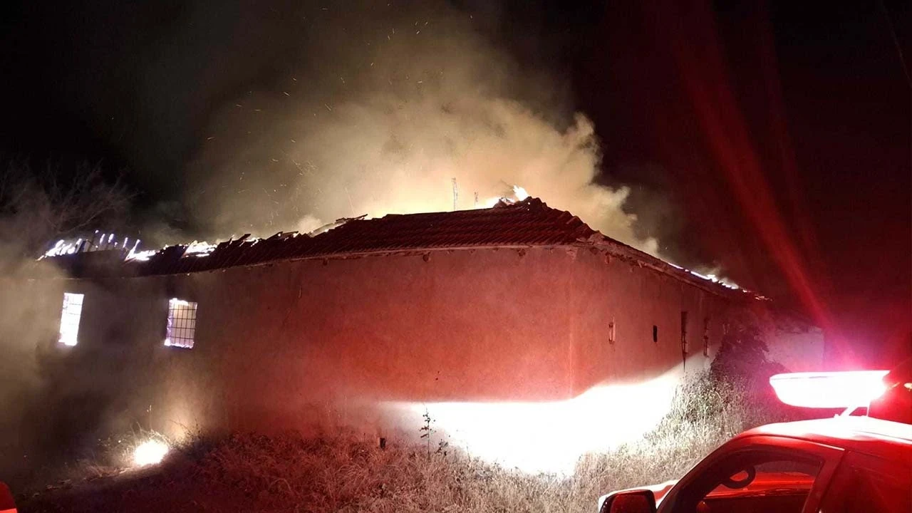 Malatya’da evlerde başlayan yangın ormana sıçradı: Alevler iki evi vurdu!