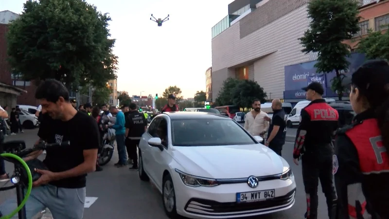 İstanbul’da dron ve helikopter destekli narkotik denetimi: İl Emniyet Müdürü Yıldız da katıldı