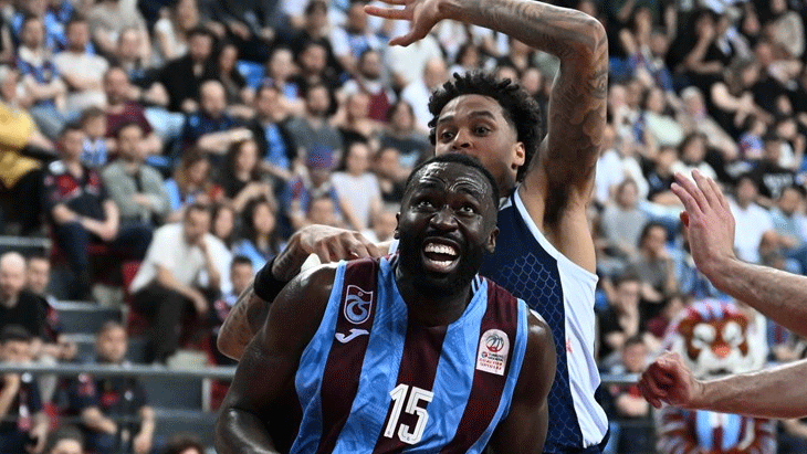 Bahçeşehir Koleji, Trabzonspor'u farklı geçti ve adını yarı finale yazdırdı