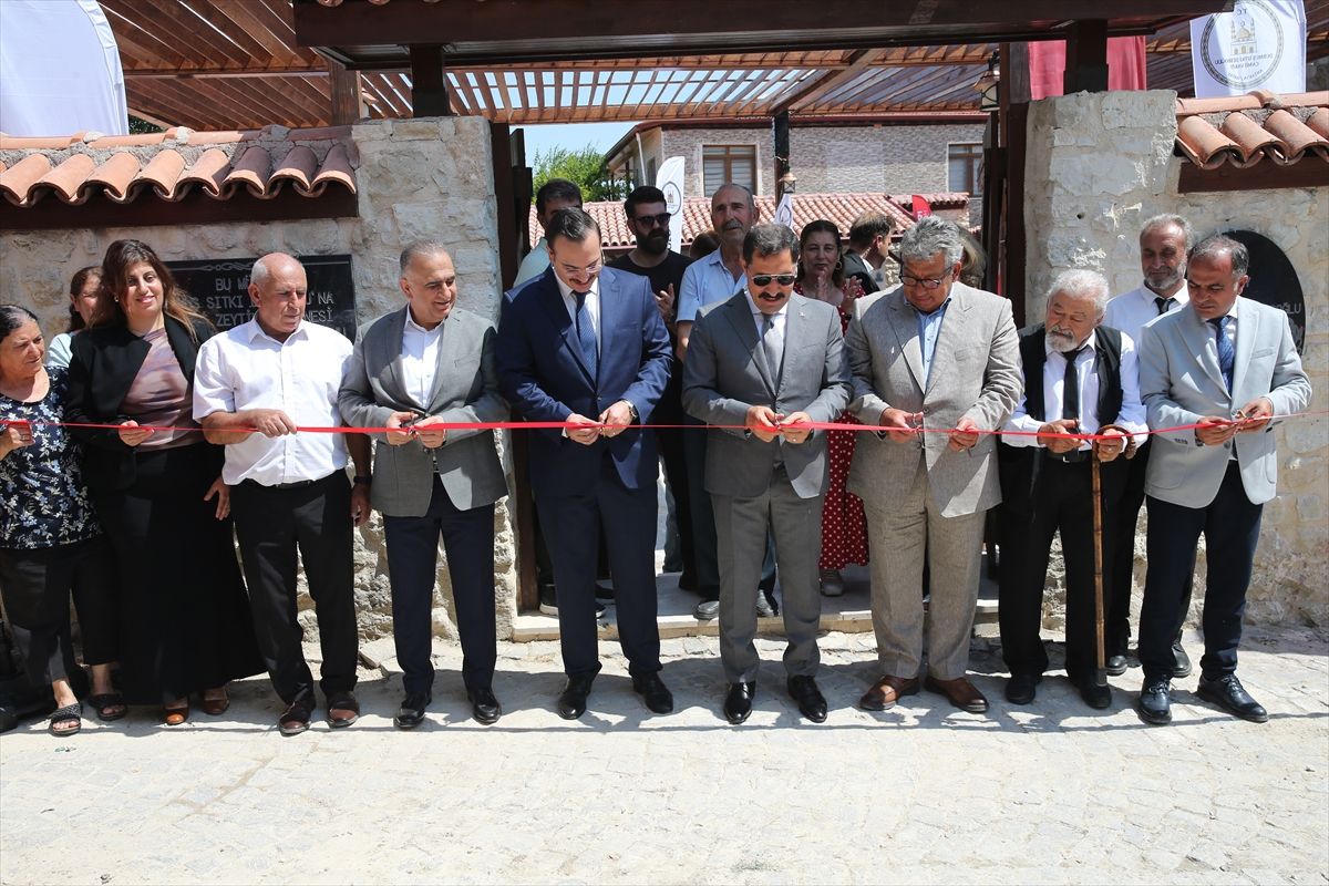 Hatay'da depremlerde hasar alan Zeytin Müzesi restore edildi